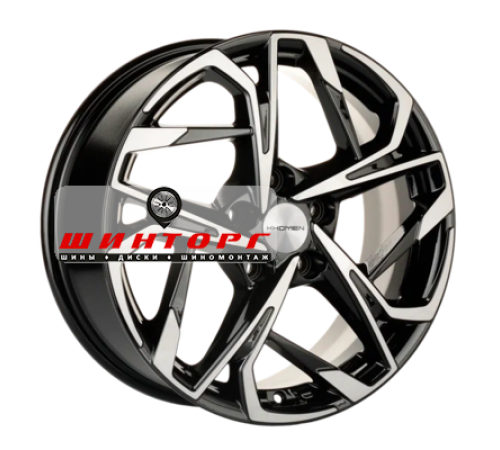 Купить диски Khomen Wheels 7x17/5x114,3 ET40 D57,1 KHW1716 (Besturn X40) Black-FP от производителя Khomen Wheels в Казани