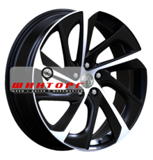 Replay 8x18/5x114,3 ET30 D60,1 LX104 BKF (конус, C570)