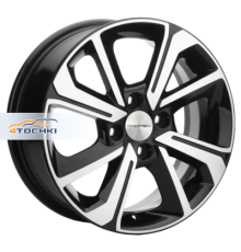 Khomen Wheels 6x15/4x100 ET40 D60,1 KHW1501 (Logan/Sandero/Xray) Black-FP