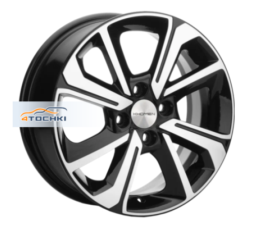 Купить диски Khomen Wheels 6x15/4x100 ET40 D60,1 KHW1501 (Logan/Sandero/Xray) Black-FP от производителя Khomen Wheels в Казани