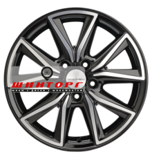 Khomen Wheels 7x17/5x114,3 ET50 D67,1 KHW1706 (CX-5/Seltos/Optima) Black-FP