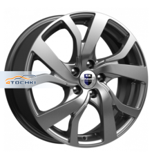 K&K 6x15/5x100 ET38 D57,1 Палермо-оригинал (КС668) Дарк платинум