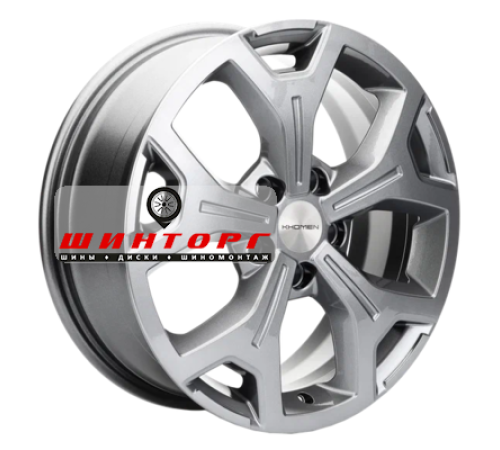 Купить диски Khomen Wheels 6,5x17/5x108 ET33 D60,1 KHW1710 (Chery Tiggo/Tiggo 7 Pro) Gray от производителя Khomen Wheels в Казани