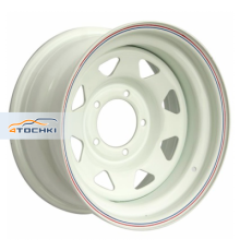 Off-Road Wheels 7x16/5x139,7 ET0 D110 УАЗ (треуг. мелкий) Белый
