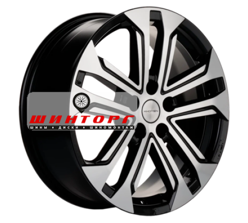 Купить диски Khomen Wheels 7x18/5x114,3 ET53 D54,1 KHW1803 (Geely Coolray) Black-FP от производителя Khomen Wheels в Казани