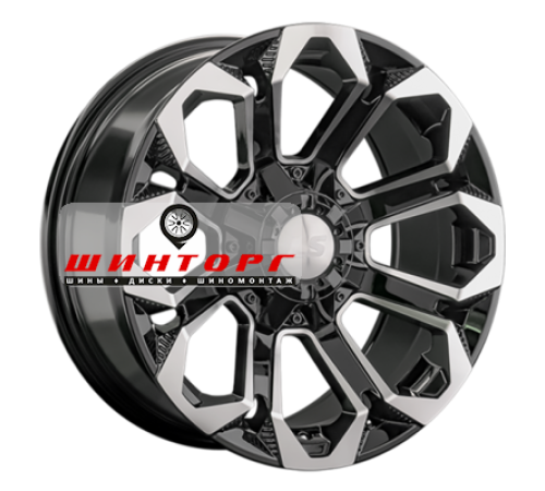 Купить диски LS 9x20/6x139,7 ET20 D106,1 1366 BKF (конус, Колпак+лого) от производителя LS в Казани