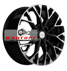 Khomen Wheels 7x17/5x114,3 ET47 D66,1 KHW1718 (Nissan Juke F15 [14..20]) Black-FP