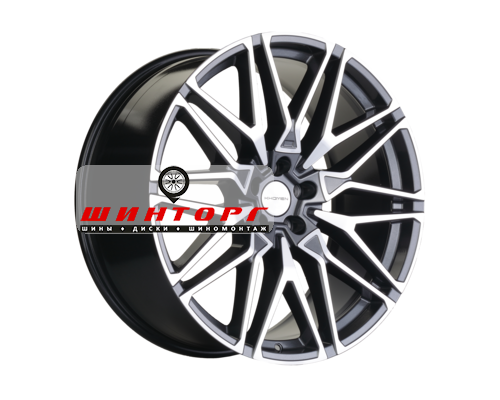 Купить диски Khomen Wheels 9,5x21/5x112 ET30 D66,6 KHW2103 (X5/X6/X7 доп.) Gray-FP от производителя Khomen Wheels в Казани