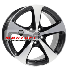Borbet 7x16/5x115 ET40 D70,1 CC Black Polished Glossy