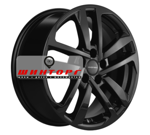 Купить диски Khomen Wheels 6,5x16/5x100 ET39 D57,1 KHW1612 (Polo) Black от производителя Khomen Wheels в Казани