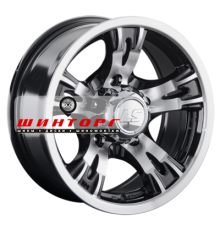 LS 7x15/5x139,7 ET-10 D108,5 883 BKF (конус, Колпак+лого)