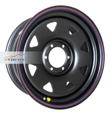 Off-Road Wheels 8x16/6x139,7 ET0 D110 Тойота Ниссан (треуг. мелкий) Черный