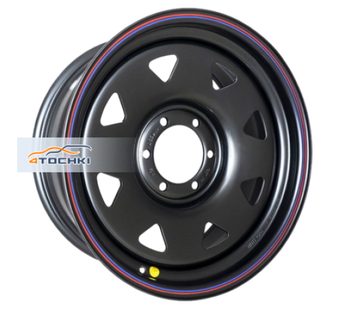 Купить диски Off-Road Wheels 8x16/6x139,7 ET0 D110 Тойота Ниссан (треуг. мелкий) Черный от производителя Off-Road Wheels в Казани Купить диски Off-Road Wheels 8x16/6x139,7 ET0 D110 Тойота Ниссан (треуг. мелкий) Черный от производителя Off-Road Wheels в Казани