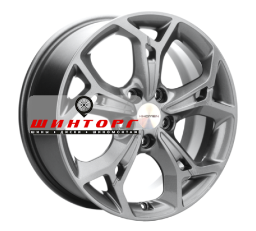 Купить диски Khomen Wheels 7x17/5x114,3 ET51 D67,1 KHW1702 (Optima/Tucson) Gray от производителя Khomen Wheels в Казани Купить диски Khomen Wheels 7x17/5x114,3 ET51 D67,1 KHW1702 (Optima/Tucson) Gray от производителя Khomen Wheels в Казани