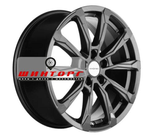 Купить диски Khomen Wheels 7,5x18/5x108 ET46 D63,4 KHW1808 (Tugella/Jaguar XF/F-Pace) Gray от производителя Khomen Wheels в Казани