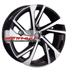 Replay 8x18/5x114,3 ET30 D60,1 LX192 BKF (конус, C570)