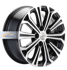 Khomen Wheels 6,5x16/5x112 ET50 D57,1 KHW1610 (Octavia) Black-FP