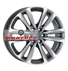 MAK 7,5x17/6x139,7 ET25 D106,2 Safari 6 Gunmetal Mirror Face