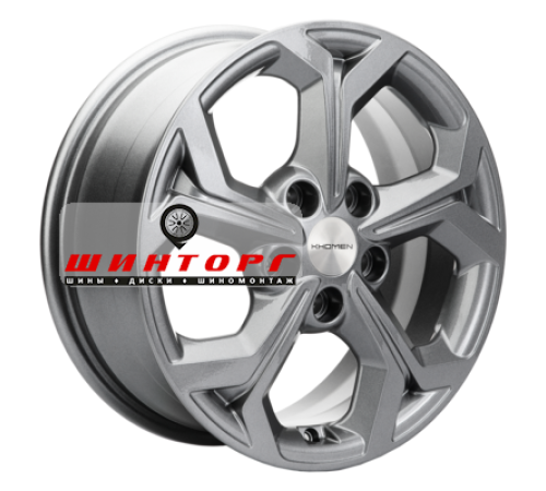 Купить диски Khomen Wheels 6,5x16/5x114,3 ET46 D67,1 KHW1606 (Mitsubishi) Gray от производителя Khomen Wheels в Казани