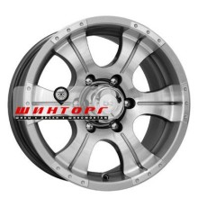 K&K 8x16/6x139,7 ET20 D108,5 Байконур (КС465) Дарк платинум