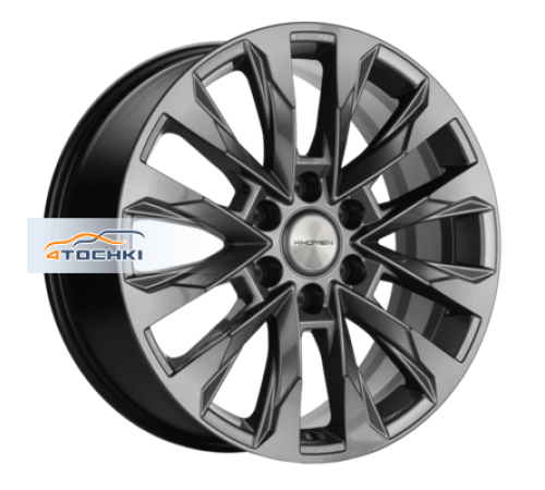 Купить диски Khomen Wheels 8x20/6x139,7 ET36 D100,1 KHW2010 (Tank 300/500) Gray от производителя Khomen Wheels в Казани Купить диски Khomen Wheels 8x20/6x139,7 ET36 D100,1 KHW2010 (Tank 300/500) Gray от производителя Khomen Wheels в Казани