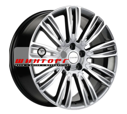 Купить диски Khomen Wheels 8,5x20/5x120 ET45 D72,6 KHW2004 (RRover) Dark Chrome-FP от производителя Khomen Wheels в Казани