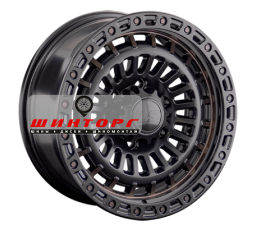 Купить диски LS 9x18/5x150 ET30 D110,1 1348 BKS+BR (конус, Колпак+лого) от производителя LS в Казани