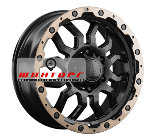 Купить диски LS 7,5x17/6x139,7 ET38 D67,1 1285 BKS+BZSL (конус, Колпак+лого) от производителя LS в Казани