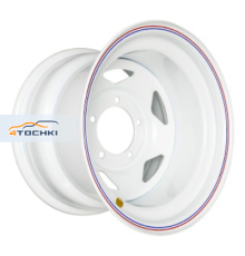 Off-Road Wheels 8x16/5x139,7 ET-25 D110 УАЗ (треуг.) Белый