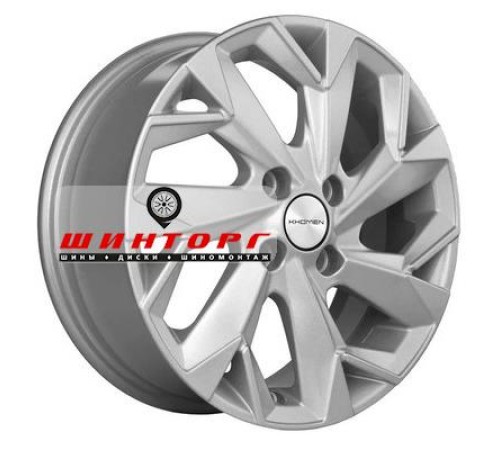 Купить диски Khomen Wheels 5,5x14/4x100 ET43 D67,1 KHW1402 (Solaris/Logan/Rio) F-Silver от производителя Khomen Wheels в Казани