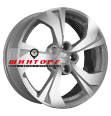 Khomen Wheels 7x17/5x114,3 ET50 D67,1 KHW1724 (CX-5/Seltos/Optima) F-Silver-FP