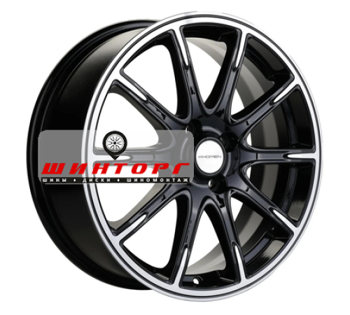 Купить диски Khomen Wheels 6,5x17/4x100 ET41 D60,1 KHW1707 (XRay) Black-FP от производителя Khomen Wheels в Казани