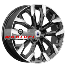 K&K 6,5x17/5x114,3 ET50 D67,1 Морейн (КС1046) Алмаз черный