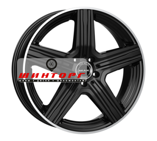 Купить диски MAK 9x18/5x112 ET50 D66,6 Lewis Gloss Black Mirror Ring от производителя MAK в Казани