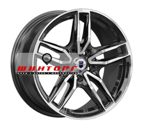 Купить диски K&K 8x17/5x112 ET39 D66,6 Бартон (КС1110) Алмаз черный от производителя K&K в Казани