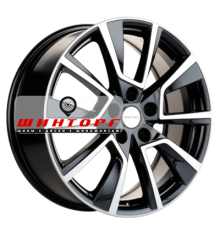 Khomen Wheels 7x18/5x114,3 ET37 D66,5 KHW1802 (Dargo/Jolion) Black-FP