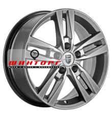 K&K 6,5x16/5x100 ET48 D56,1 Rassvet-оригинал (КС868) Дарк платинум