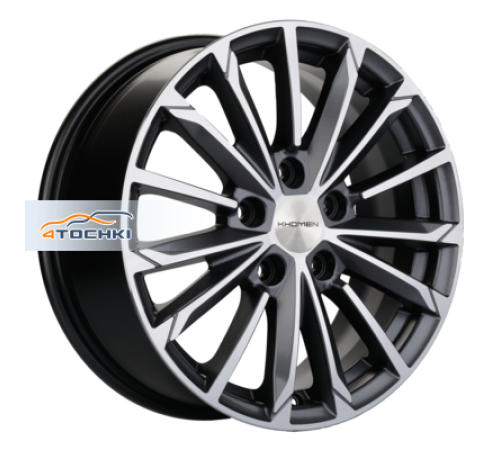 Купить диски Khomen Wheels 6,5x16/5x114,3 ET50 D67,1 KHW1611 (Huyndai/Kia) Gray-FP от производителя Khomen Wheels в Казани