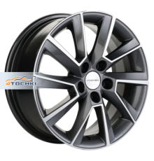 Khomen Wheels 6x15/5x100 ET38 D57,1 KHW1507 (Rapid/Fabia) Gray-FP