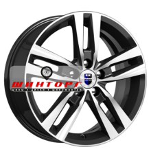 K&K 6,5x16/5x112 ET38 D66,6 Rassvet (КС868) Алмаз черный SK