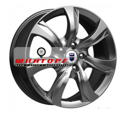 Купить диски K&K 7x17/5x114,3 ET40 D66,1 Либерти (КС654) Дарк платинум от производителя K&K в Казани Купить диски K&K 7x17/5x114,3 ET40 D66,1 Либерти (КС654) Дарк платинум от производителя K&K в Казани