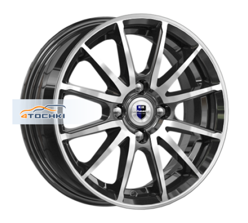 Купить диски K&K 5,5x14/4x100 ET40 D54,1 Квант (КС960) Алмаз черный от производителя K&K в Казани