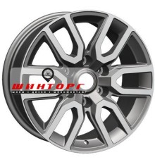 Khomen Wheels 8x17/6x139,7 ET25 D106,1 KHW1723 (LC Prado/Lexus GX) Gray-FP