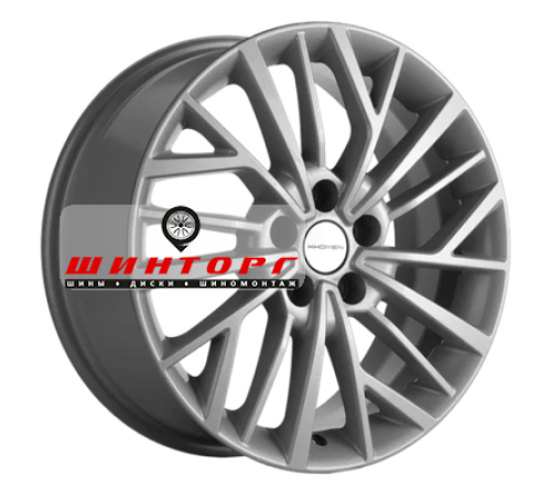 Купить диски Khomen Wheels 7x17/5x114,3 ET37 D66,5 KHW1717 (Jolion) F-Silver от производителя Khomen Wheels в Казани