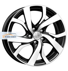 K&K 6,5x16/5x112 ET42 D57,1 Палермо-оригинал (КС607) Алмаз черный