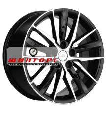 Khomen Wheels 8x18/5x112 ET39 D66,6 KHW1807 (A6/Q5) Black-FP