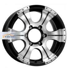 K&K 7x15/6x139,7 ET-5 D108,5 Байконур (КС473) Алмаз черный