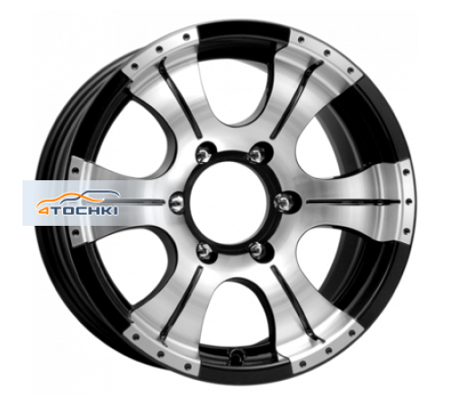 Купить диски K&K 7x15/6x139,7 ET-5 D108,5 Байконур (КС473) Алмаз черный от производителя K&K в Казани Купить диски K&K 7x15/6x139,7 ET-5 D108,5 Байконур (КС473) Алмаз черный от производителя K&K в Казани