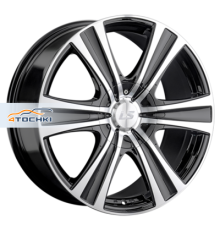 LS 9x20/6x114,3 ET35 D67,1 1370 BKF (конус, Колпак+лого)
