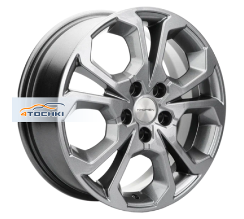 Купить диски Khomen Wheels 6,5x17/5x108 ET33 D60,1 KHW1711 (Chery/Exeed) Gray от производителя Khomen Wheels в Казани